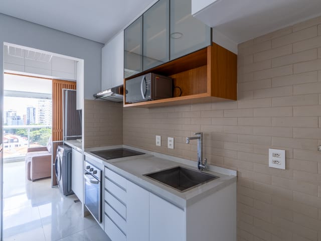 Foto do Apartamento - Apartamento tipo para venda em Campo Belo com 2 quartos, sendo 1 suíte, 70m² | Lares e Andares Imóveis