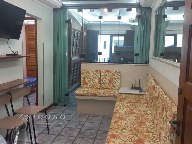 Apartamento com 50m² 2 quartos e 2 banheiros, à venda, no bairro Praia Grande em Ubatuba