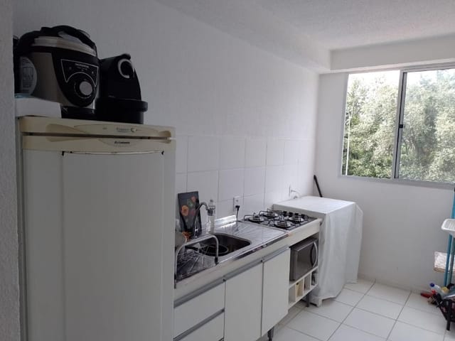 Apartamento com 46m² 2 quartos e 1 banheiro, à venda, no bairro Recanto Vista Alegre em Cotia