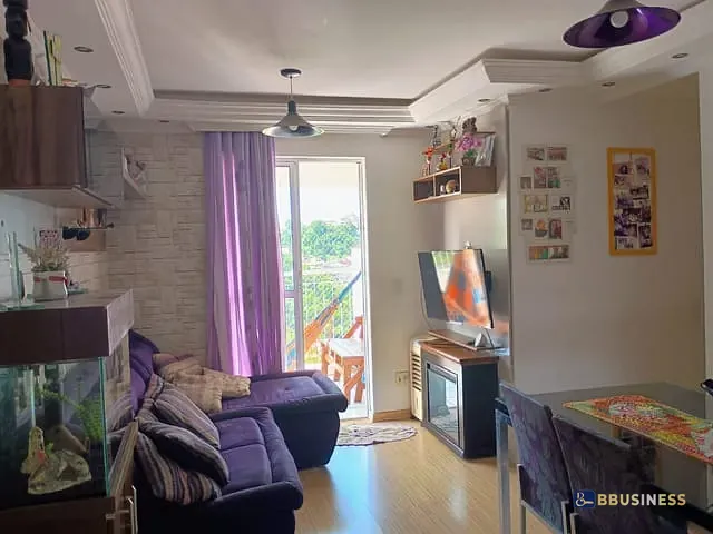 Apartamento 3 quartos e 2 banheiros, à venda, no bairro Jardim Petrópolis em Cotia