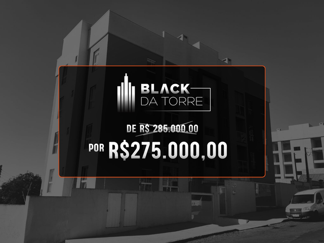 Black da Torre: de R$285 mil por R$275 mil! -Apartamento semimobiliado à venda, 2 quartos sendo 1 suíte em Olarias.