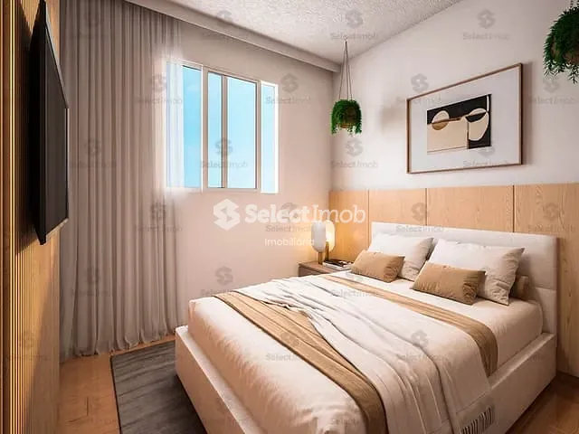 Apartamento com 37m² 2 quartos e 1 banheiro, à venda, no bairro Vila João Ramalho em Santo André