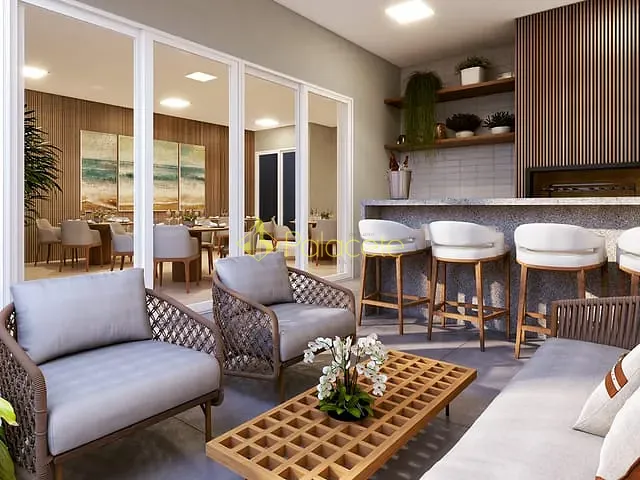 Apartamento com 71m² 2 quartos e 1 banheiro, à venda, no bairro Parque das Nações em Pindamonhangaba