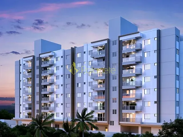 Apartamento com 71m² 2 quartos e 1 banheiro, à venda, no bairro Parque das Nações em Pindamonhangaba