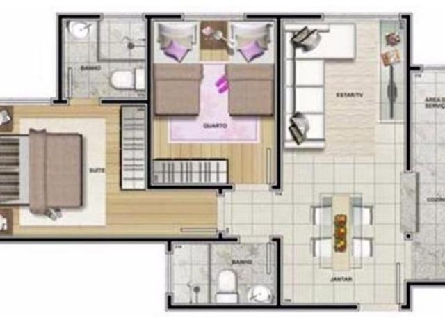 Foto do Apartamento - Apartamento Jardim America 02 dormitórios 01 suite lazer muito completo !!! | RUSSI IMÓVEIS