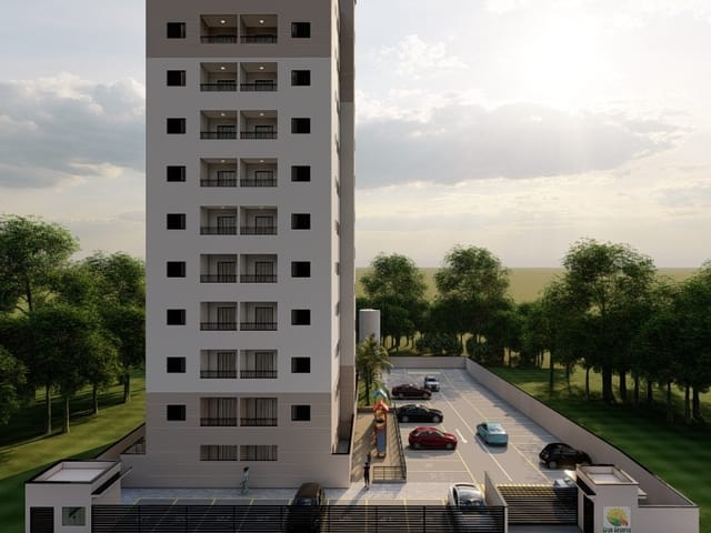 Apartamento 2 quartos e 1 banheiro, à venda, no bairro Quintais do Imperador em Sorocaba