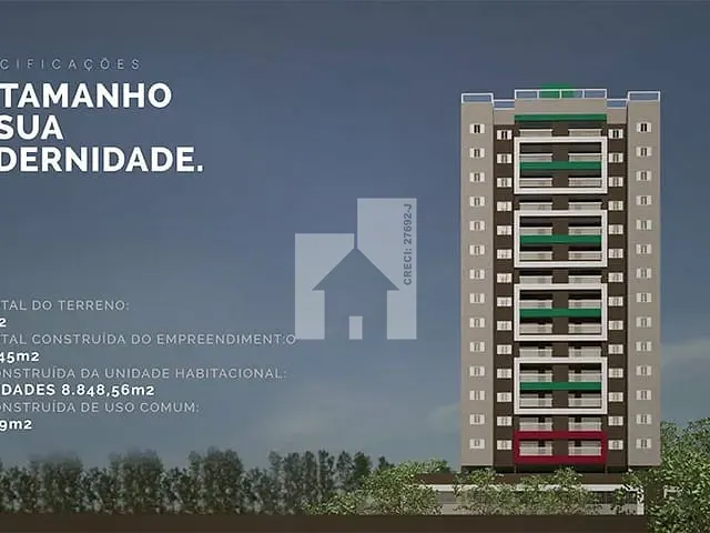 Apartamento 2 quartos e 2 banheiros, à venda, no bairro Ponte de São João em Jundiaí