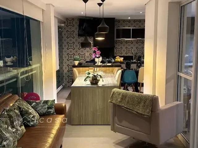 Apartamento com 192m² 3 quartos e 5 banheiros, à venda, no bairro Jardim Aquárius em São José dos Campos