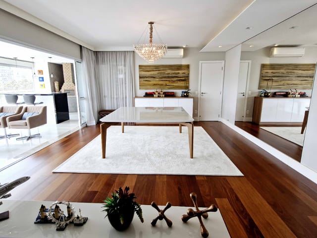 Foto do Apartamento - Apartamento tipo para venda em Brooklin com 4 quartos, sendo 3 suítes, 258m² | Lares e Andares Imóveis