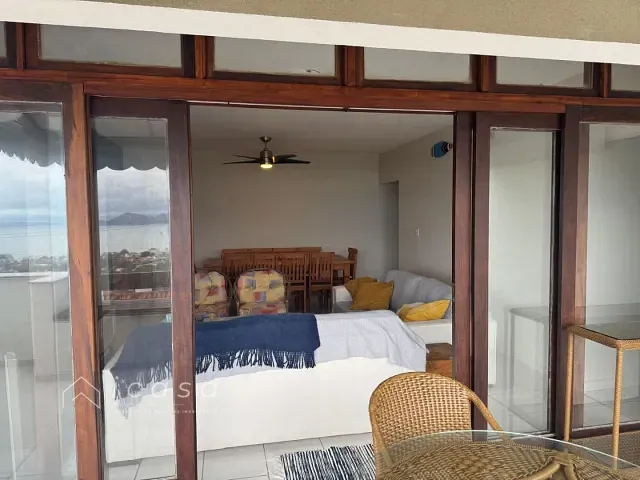 Apartamento com 155m² 3 quartos e 3 banheiros, à venda ou para alugar, no bairro Toninhas em Ubatuba