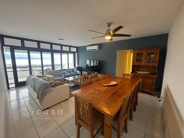 Apartamento com 155m² 3 quartos e 3 banheiros, à venda ou para alugar, no bairro Toninhas em Ubatuba