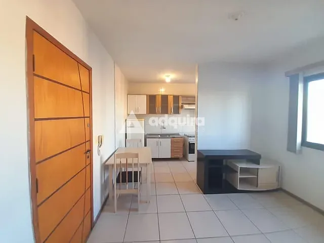 Apartamento 1 quarto e 1 banheiro, para alugar, no bairro Centro em Ponta Grossa