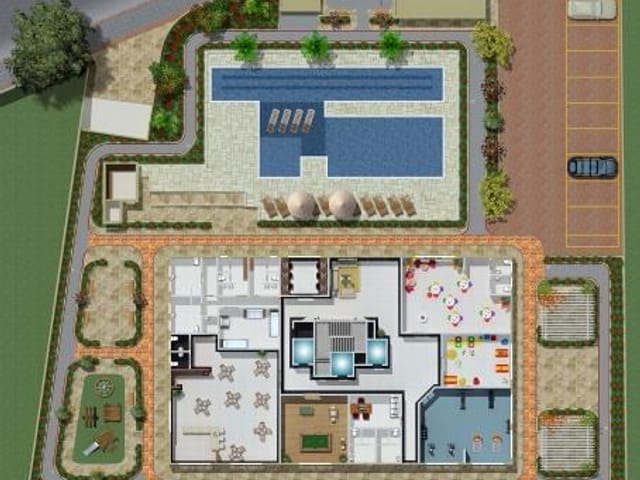 Foto do Apartamento - Apartamento à venda 3 Quartos, 1 Suite, 2 Vagas, 91M², Jardim Apolo, São José dos Campos - SP | Piazza Monet | RUSSI IMÓVEIS