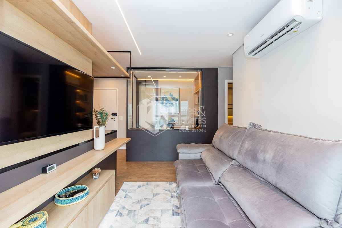 Foto do Apartamento-Apartamento tipo para venda em Chácara Santo Antônio (Zona Sul) com 2 quartos, sendo 1 suíte, 70m²