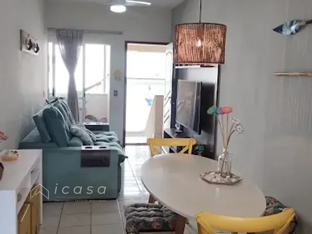 Apartamento com 59m² 2 quartos e 1 banheiro, à venda, no bairro Umuarama em Ubatuba