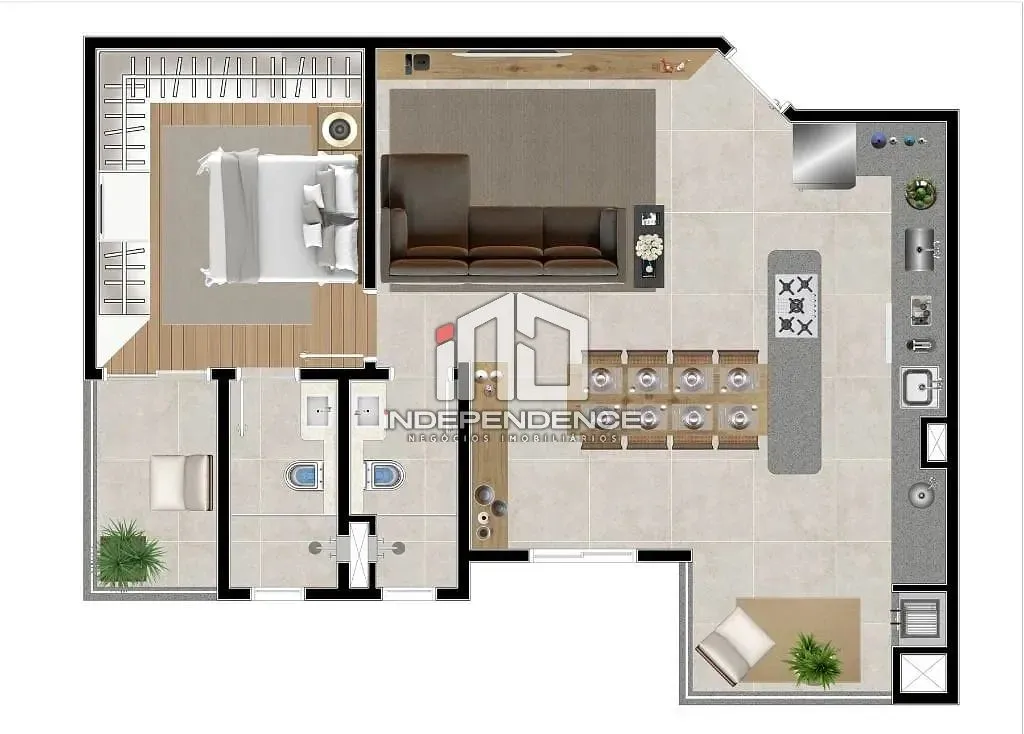 Apartamento, 2 quartos, 62 m² - Foto 73