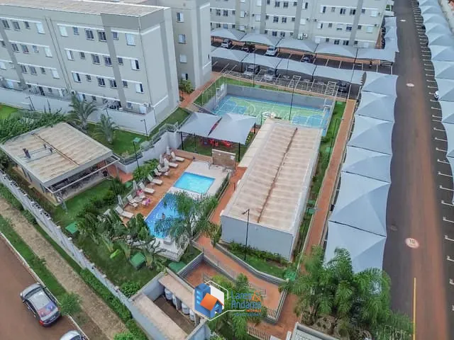 Apartamento com 43m² 2 quartos e 1 banheiro, à venda, no bairro Athenas Paulista em Jaboticabal