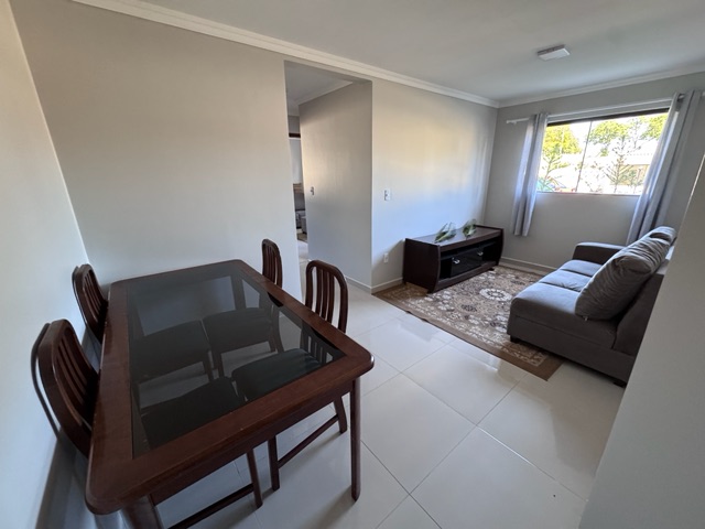 Locação - Apartamento Mobiliado com 3 quartos, 1 vaga, Edifício Ilha Santorini, Uvaranas.