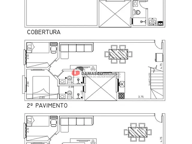 Apartamento 1 quarto e 1 banheiro, à venda, no bairro Vila Pires em Santo André