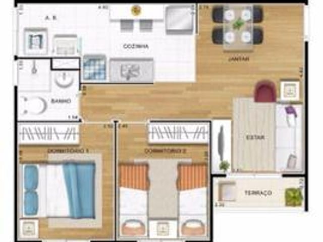 Foto do Apartamento - Apartamento residencial à venda, Vila Antonieta, São Paulo. | ZONA LESTE IMÓVEIS