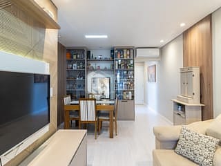 Foto do Apartamento-Apartamento tipo para venda em Vila Romana com 3 quartos, sendo 1 suíte, 78m²