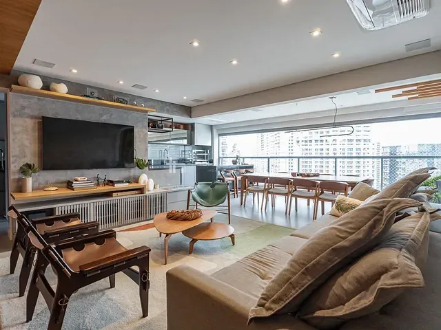 Apartamento 4 quartos e 5 banheiros, à venda, no bairro Brooklin em São Paulo