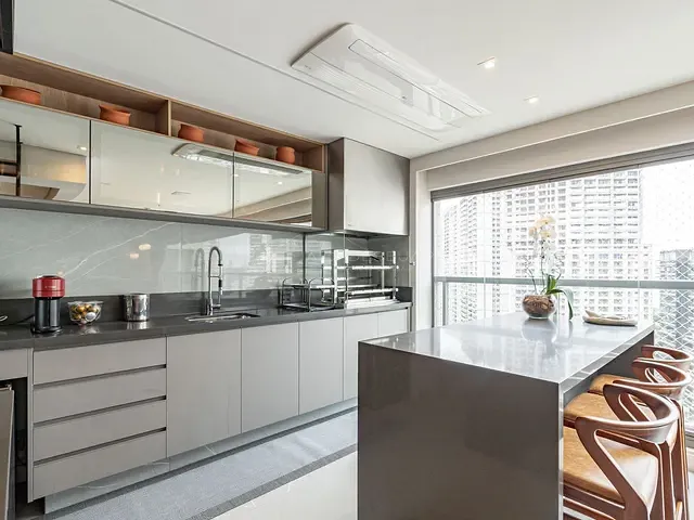 Apartamento 4 quartos e 5 banheiros, à venda, no bairro Brooklin em São Paulo