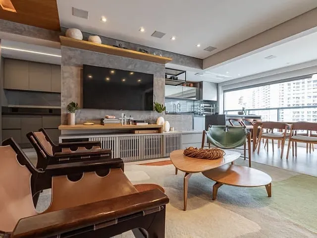 Apartamento 4 quartos e 5 banheiros, à venda, no bairro Brooklin em São Paulo