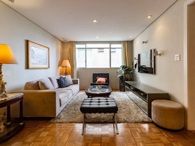 Foto do Apartamento - Apartamento tipo para venda em Cerqueira César com 3 quartos, 118m² | Lares e Andares Imóveis