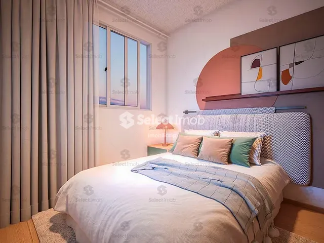 Apartamento com 33m² 2 quartos e 1 banheiro, à venda, no bairro Parque São Rafael em São Paulo