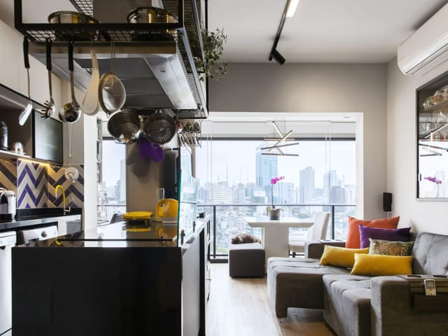 Foto do Apartamento - Apartamento para venda em Vila Mariana com 1 quarto, sendo 1 suíte , 48m² | Lares e Andares Imóveis