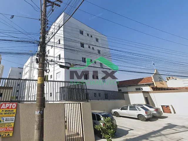 Apartamento com 35m² 1 quarto e 1 banheiro, à venda, no bairro Jardim Vila Rica em Santo André