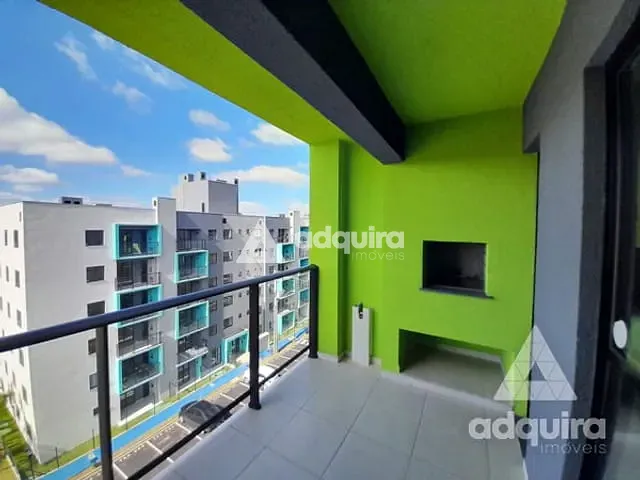 Apartamento 3 quartos e 2 banheiros, à venda, no bairro Uvaranas em Ponta Grossa