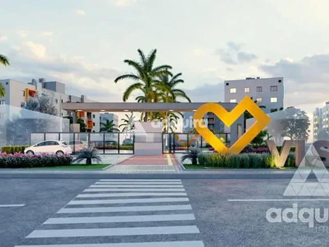 Apartamento 3 quartos e 2 banheiros, à venda, no bairro Uvaranas em Ponta Grossa