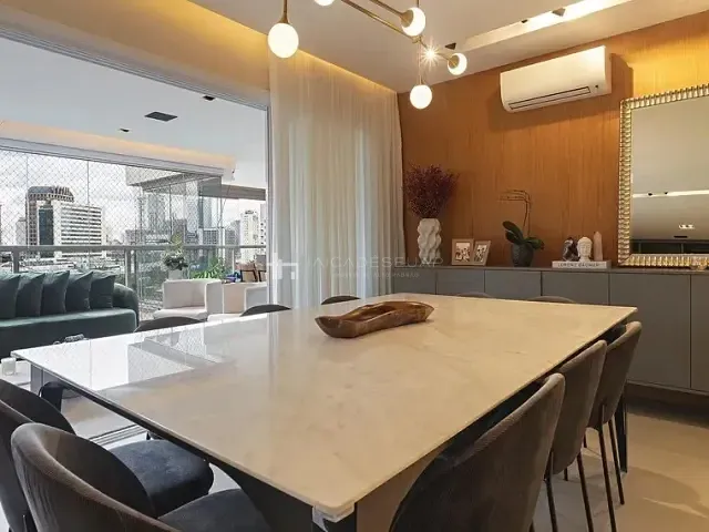 Apartamento 3 quartos e 5 banheiros, à venda, no bairro Santo Amaro em São Paulo