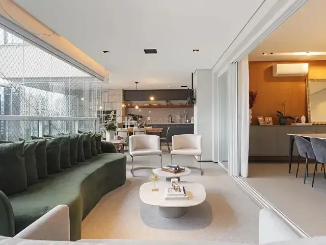 Apartamento 3 quartos e 5 banheiros, à venda, no bairro Santo Amaro em São Paulo