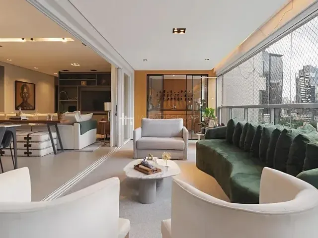 Apartamento 3 quartos e 5 banheiros, à venda, no bairro Santo Amaro em São Paulo