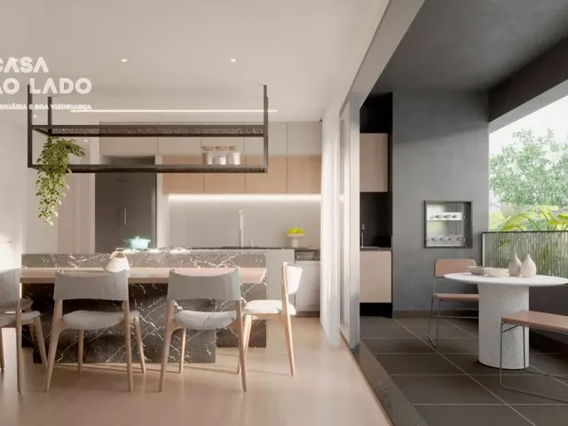 Apartamento 1 quarto e 3 banheiros, à venda, no bairro Boa Vista  em Curitiba