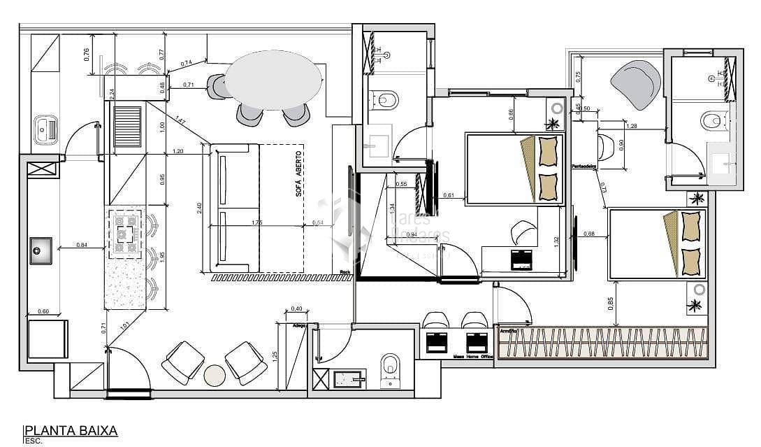Apartamento à venda com 2 quartos, 90m² - Foto 19