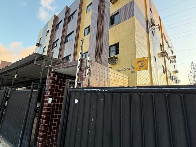 Apartamento 3 quartos e 2 banheiros, à venda, no bairro Jardim Cidade Universitária em João Pessoa