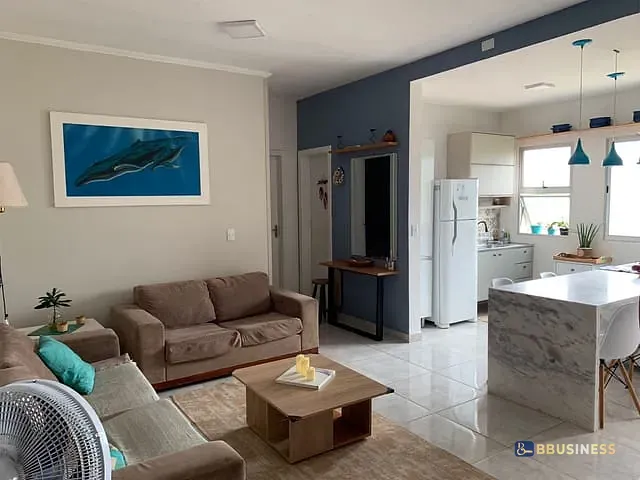Apartamento com 63m² 2 quartos e 1 banheiro, à venda, no bairro Centro em Bertioga