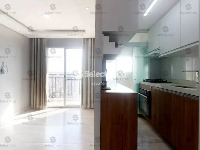 Apartamento com 58m² 3 quartos e 2 banheiros, à venda, no bairro Parque São Vicente em Mauá