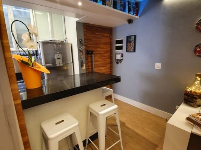 Apartamento com 44m² 1 quarto e 1 banheiro, à venda, no bairro Indianópolis em São Paulo