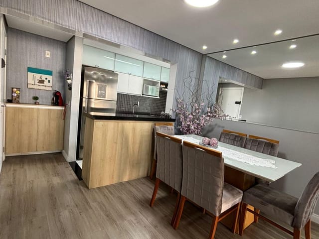 Apartamento 3 quartos e 2 banheiros, à venda, no bairro Campestre em Santo André