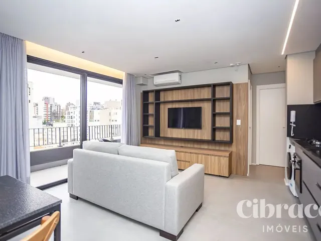 Apartamento 1 quarto e 1 banheiro, para alugar, no bairro Bigorrilho em Curitiba