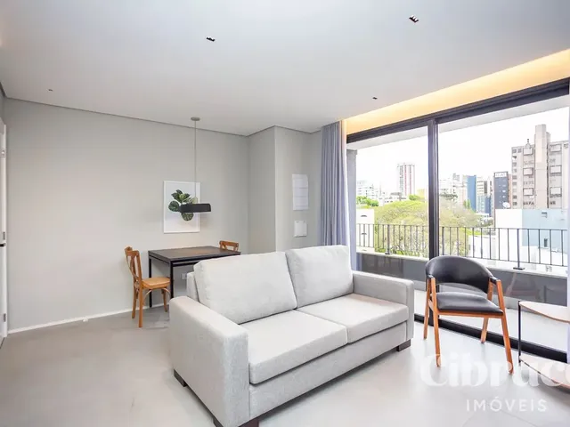 Apartamento 1 quarto e 1 banheiro, para alugar, no bairro Bigorrilho em Curitiba
