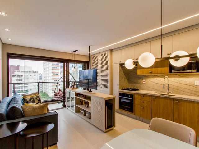 Foto do Apartamento - Apartamento tipo para venda em Vila Madalena com 2 quartos, sendo 2 suítes, 70m² | Lares e Andares Imóveis