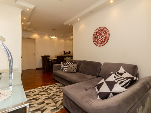 Foto do Apartamento - Apartamento tipo para venda com 3 quartos, sendo 1 suíte, 75m² | Lares e Andares Imóveis