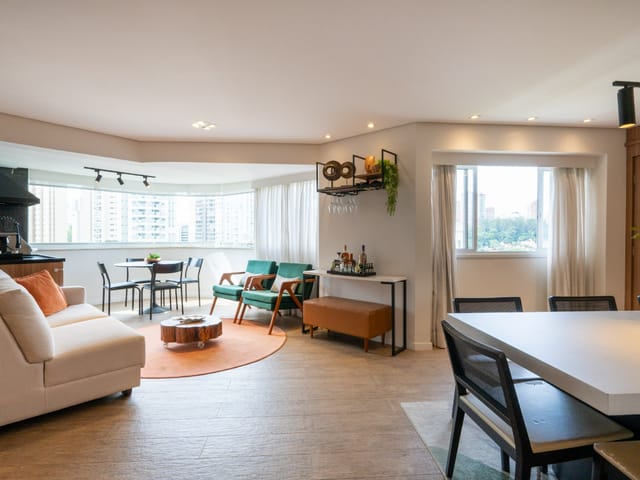 Foto do Apartamento - Apartamento tipo para venda e locação em Vila Andrade com 3 quartos, sendo 2 suítes, 116m² | Lares e Andares Imóveis