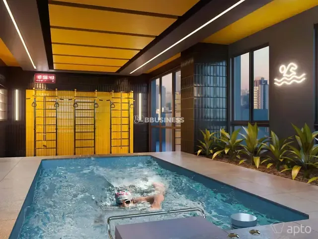 Apartamento com 25m² 1 quarto e 1 banheiro, à venda, no bairro Brooklin Paulista em São Paulo